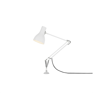 Lampada da Tavolo Anglepoise Type 75 con Inserto Bianco Alpino