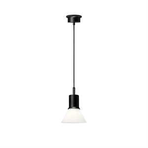 Lampadario Anglepoise tipo 80 Opaco Nero/ opale
