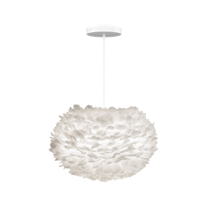 Umage Eos Lampadario With Rosone Medium Bianco