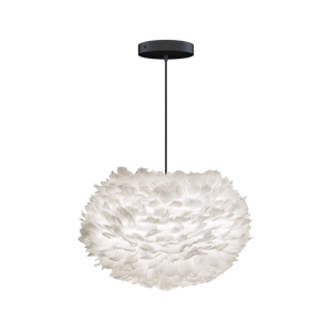 Umage Eos Lampadario con Rosone Medio Nero