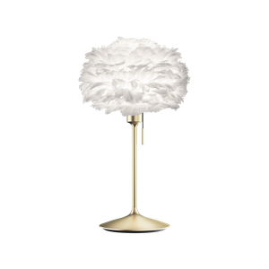 Lampada da Tavolo Umage Eos H42 Bianco/ Ottone