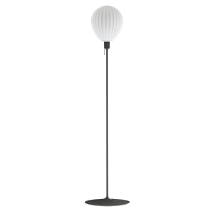 Lampada da Terra Umage Around The World Media Nero