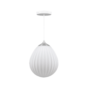 Umage Around The World Lampadario Medio Acciaio/ Bianco