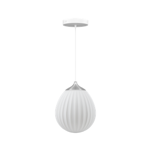 Umage Around The World Lampadario Mini Acciaio/ Bianco