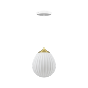 Umage Around The World Lampadario Mini Ottone/ Bianco