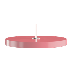 Umage Asteria Plus Lampadario A Sospensione Medio Rosa/Acciaio