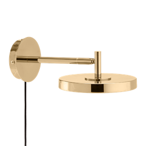 Applique parete Umage Asteria corta in ottone Ottone