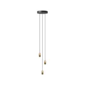 Lampadario Umage Brighter Days Penta con Cluster 3 in Ottone