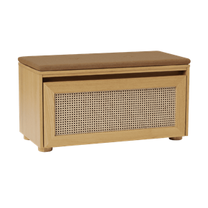 Mobiletto Veneziano Umage Hideaway con Anta e Ripiano in Rovere/marrone Zucchero