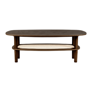 Tavolino basso rettangolare Umage Together Sleek in rovere scuro
