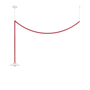 Valerie Objects Ceiling Lamp N°4 Plafoniera Rosso