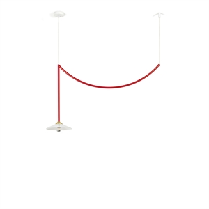 Valerie Objects Ceiling Lamp N°5 Plafoniera Rosso
