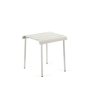 Sgabello da esterno Valerie Objects Aligned Bianco sporco