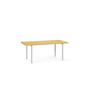 Tavolo da Pranzo Valerie Objects Alu 180x85 cm Giallo