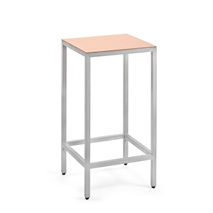 Sgabello da bar Valerie Object Alu M Rosa