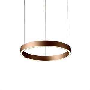 Lampadario Velora Grande di Loom Design, Colore Marrone Caramello
