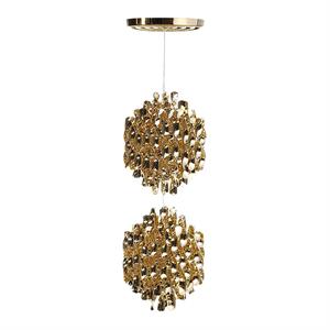 Lampadario Verner Panton Spiral SP2 Oro