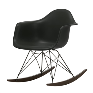 Vitra Eames Plastic RAR Deep Nero/ Dark Maple