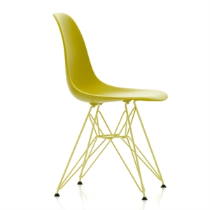 Vitra Eames Plastic RE DSR Sedia da Pranzo Senape/Limone