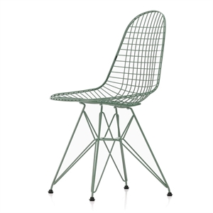 Sedia da Pranzo Vitra Wire DKR Eames Sea Foam Green