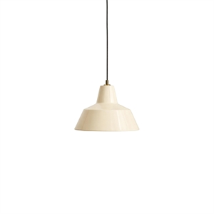 Ciondolo W3 " Made By Hand Anniversary Workshop" color Lampadario burro.