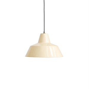 Ciondolo W4 " Made By Hand Anniversary Workshop" color Lampadario burro.