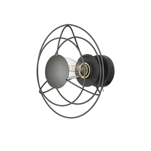 WATT A LAMP Radio Applique Piccolo Grigio Scuro