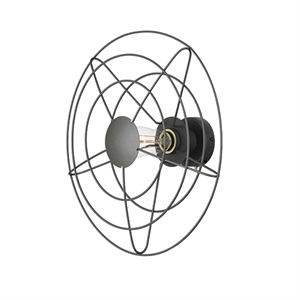 WATT A LAMP Applique Radio Tra Grigio Scuro