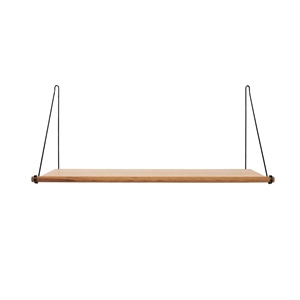 We Do Wood Loop Shelf Rovere/ Nero