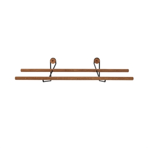 We Do Wood Scarpiera Scaffale Per Scarpe Piccolo Rovere/ Ottone