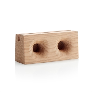 We Do Wood Sono Ambra Speaker Per Tablet in Rovere Trattato con Sapone Bianco