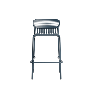 Sgabello Bar Petite Friture WEEK-END H80 Grigio Blu