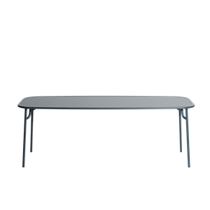 Petite Friture WEEK-END Tavolo Rettangolare 85x220 Grigio Blu