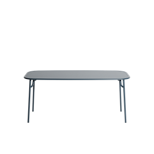 Petite Friture WEEK-END Tavolo Rettangolare 85x180 Grigio Blu