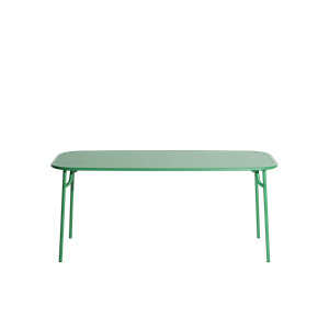 Petite Friture WEEK-END Tavolo Rettangolare 85x180 Verde Menta