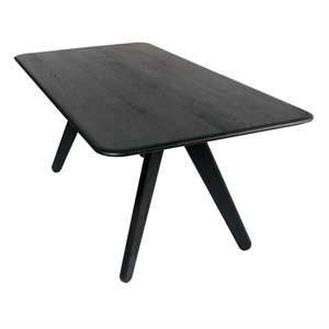 Tavolo da Pranzo Tom Dixon Slab Ø200 Nero