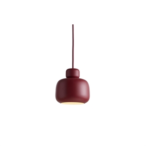 Lampadario in Pietra Woud Rosso Intenso