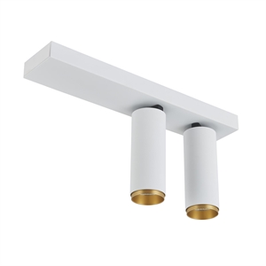 Loom Design X-Beam Doppio Spot Bianco/Oro